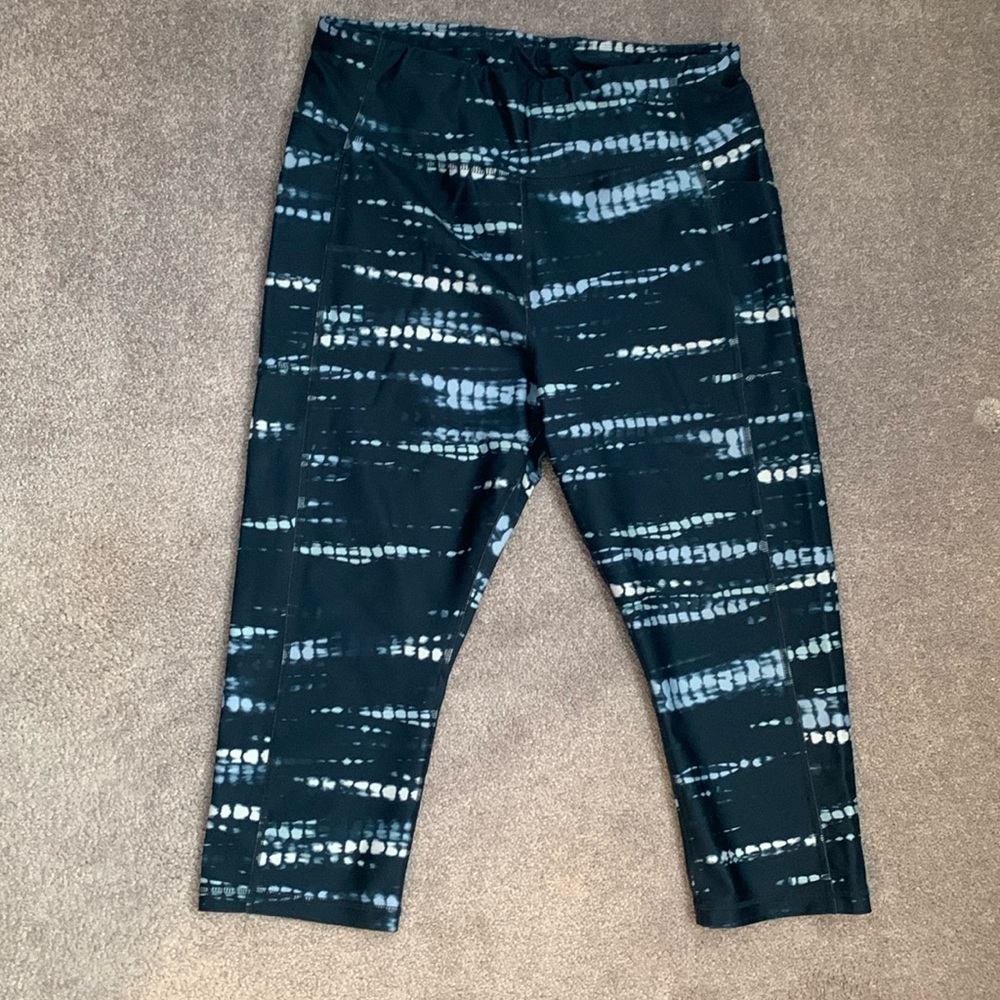 Avia Cropped Active Legging Blue XL 16-18